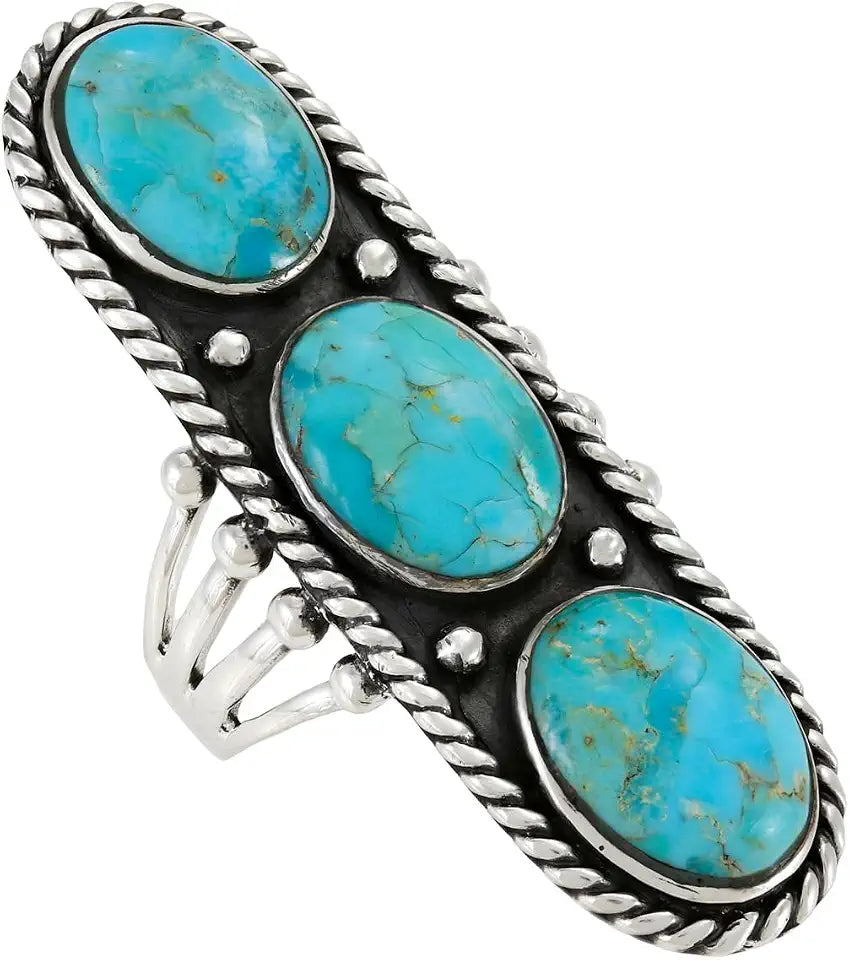 Sterling Silver Turquoise Ring