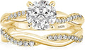 Sterling Silver Moissanite Ring