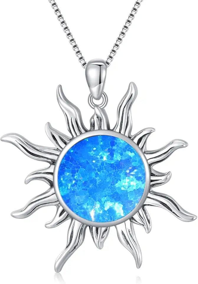 Sterling Silver Turquoise Necklace