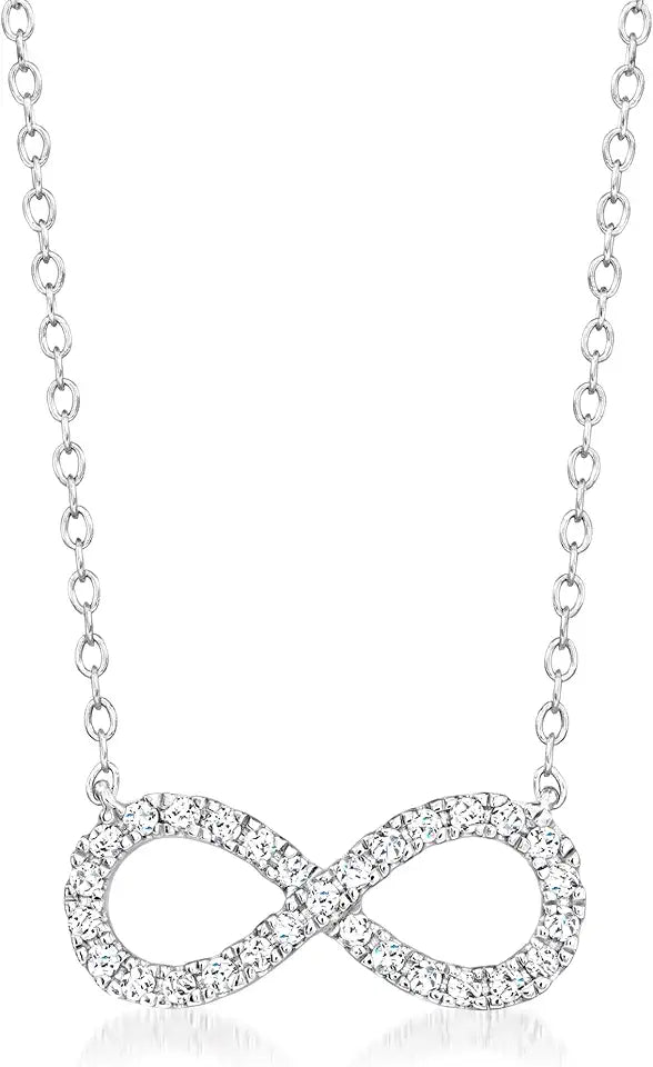 Sterling Silver Infinity Necklace