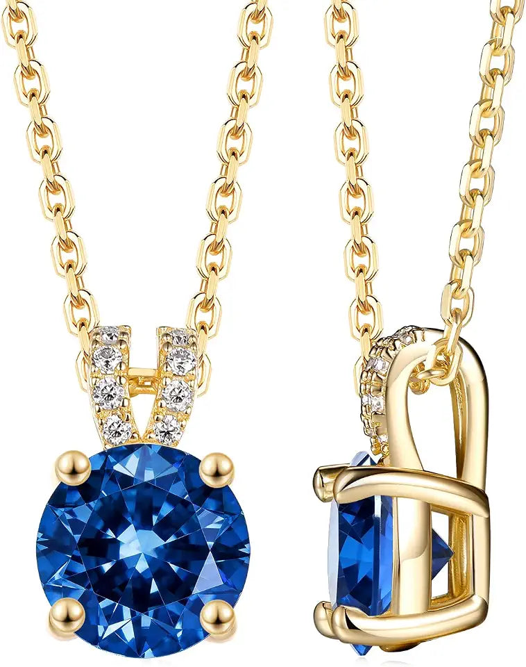 Sterling Silver Moissanite Necklace