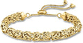Gold-Tone Sterling Silver Bracelet
