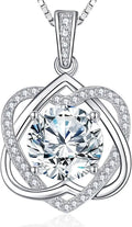 Moissanite Heart Necklace