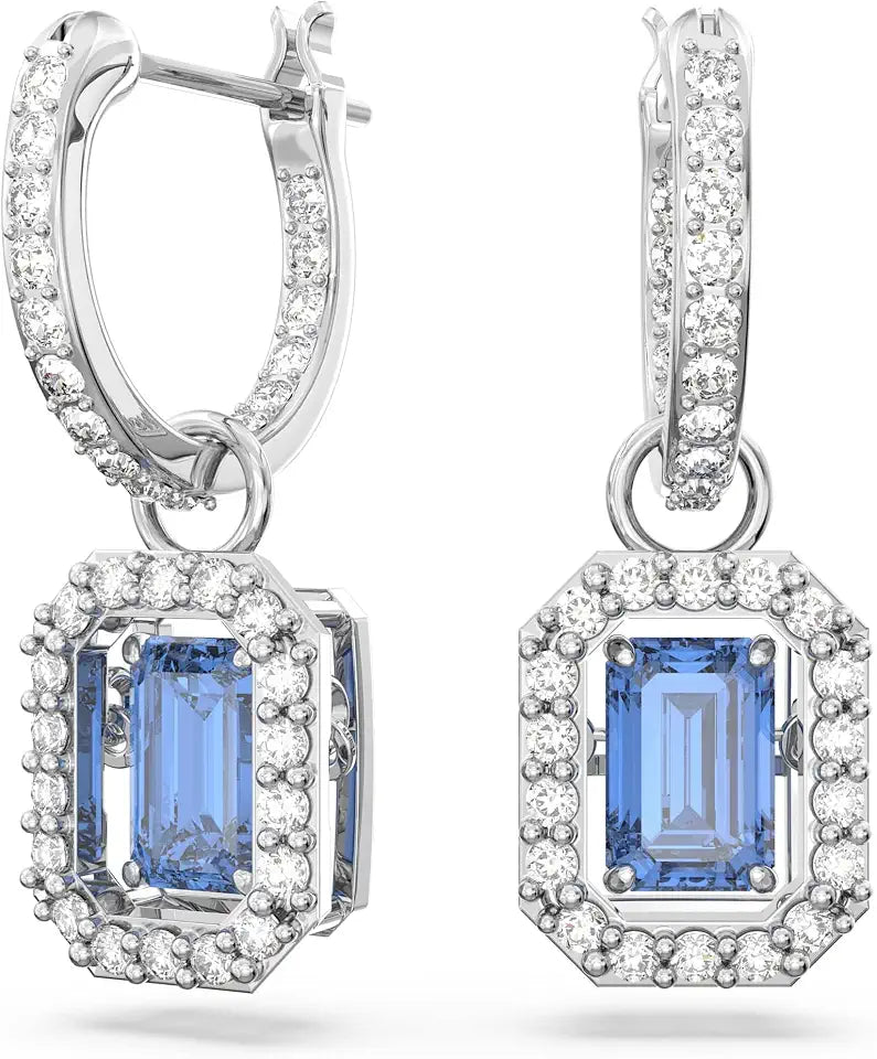 Rhodium-Plated Earrings