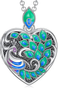 Sterling Silver Locket Heart Necklace