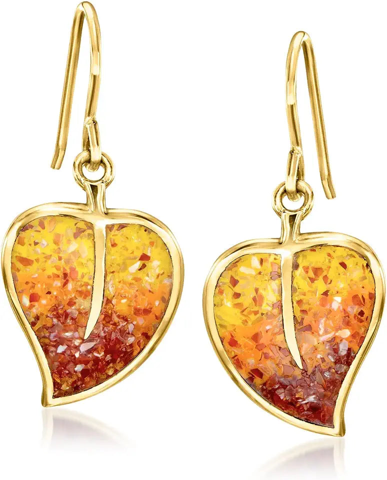 Gold-Tone Drop Earrings