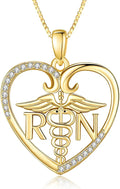 Gold-Tone Stethoscope Necklace