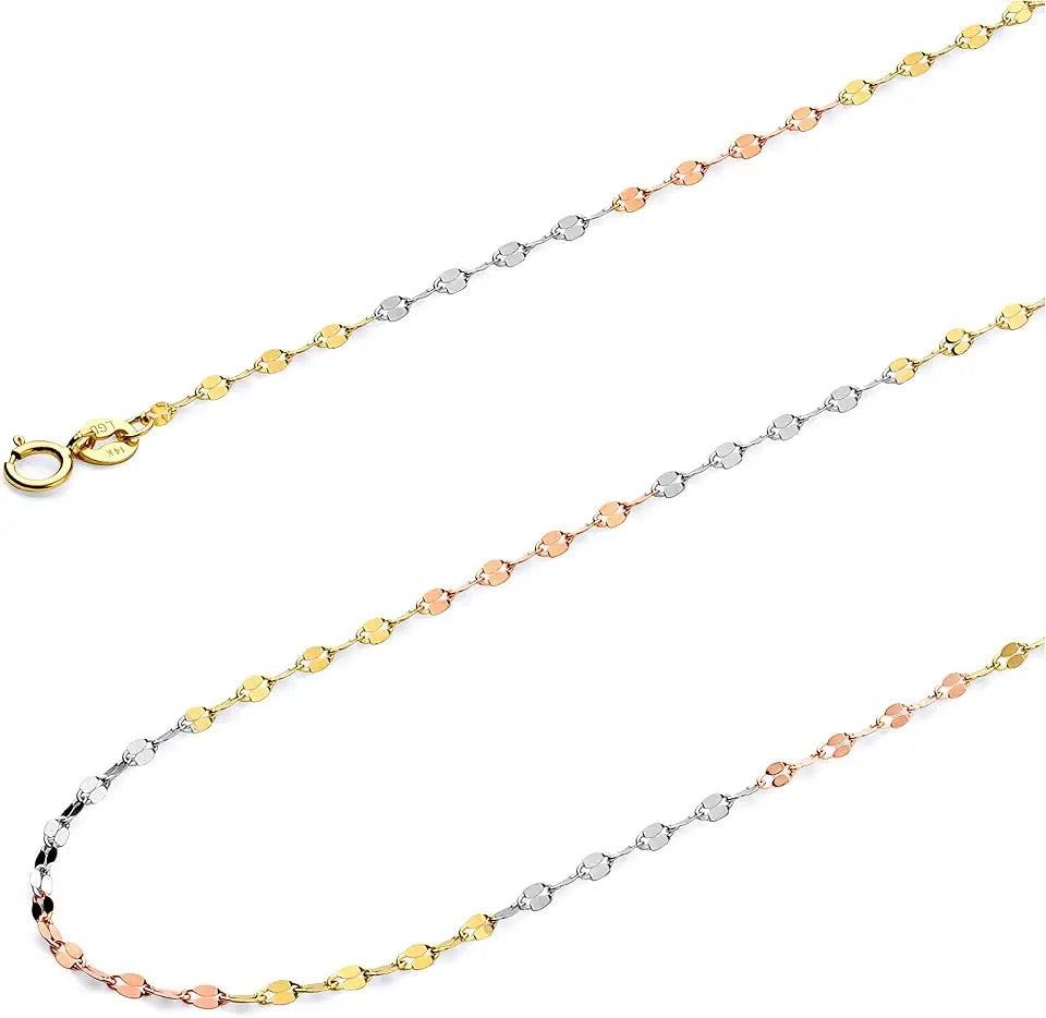 Gold-Tone Necklace, 2mm