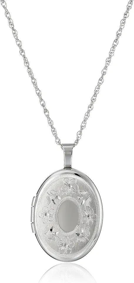 Oval Locket Necklace