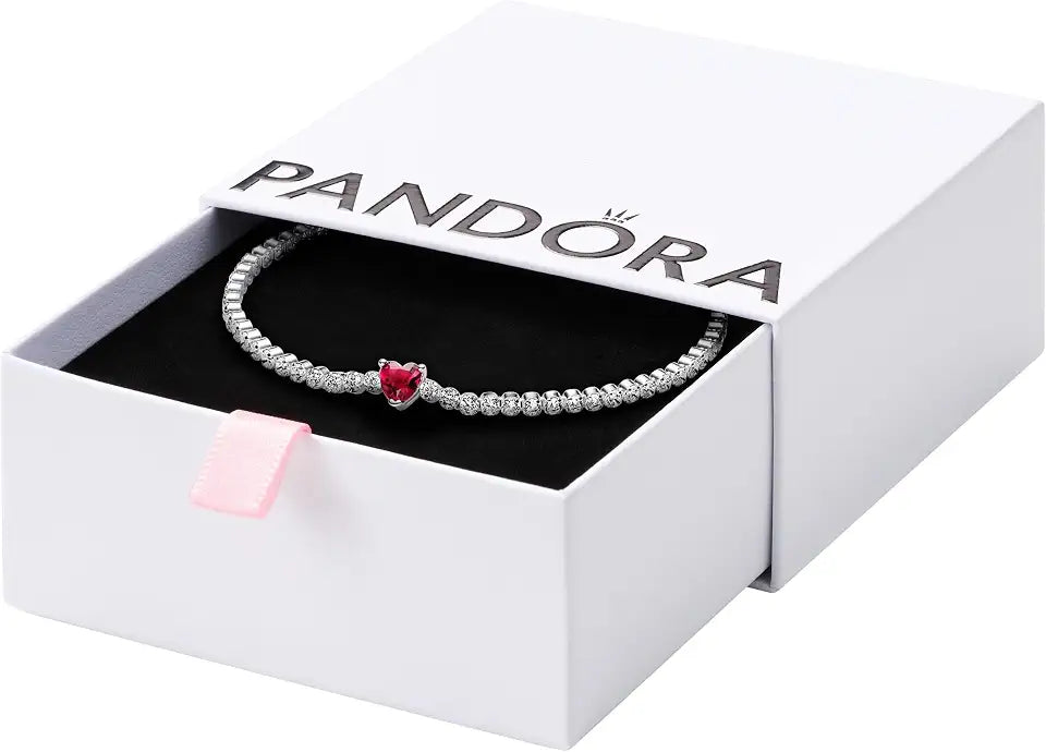 Tennis Heart Bracelet