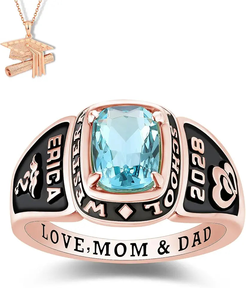 Gold-Tone Sterling Silver Ring