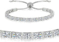 Sterling Silver Moissanite Tennis Bracelet