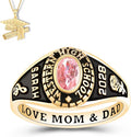 Gold-Tone Sterling Silver Ring