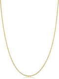Gold-Tone Rope Necklace
