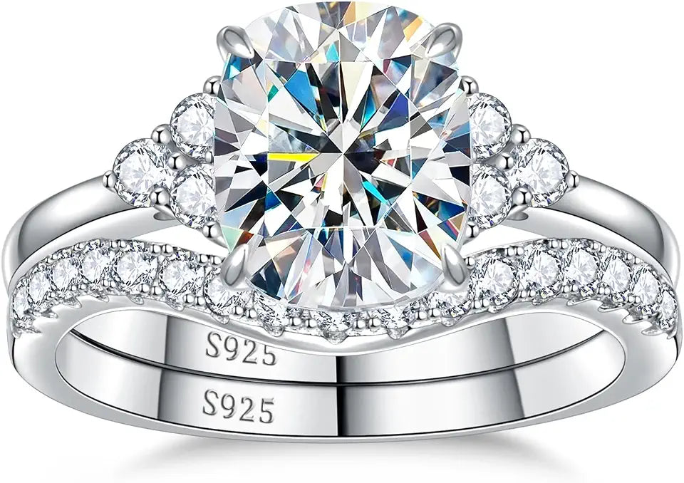 Moissanite Engagement Ring
