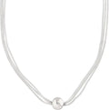 Sterling Silver Multi-Strand Necklace