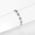 Sterling Silver Clover Flower Ring for Women – Adjustable, Fits US Sizes 3-11