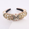 Oversized Baroque Padded Headband for Women, Three Designs — Statement Hair Accessory for Events
